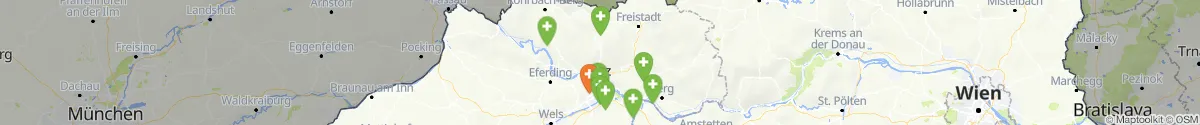 Kartenansicht für Apotheken-Notdienste in der Nähe von Rainbach im Mühlkreis (Freistadt, Oberösterreich)